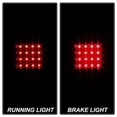 Smoke LED Tail Lights <br>05-15 Toyota Tacoma