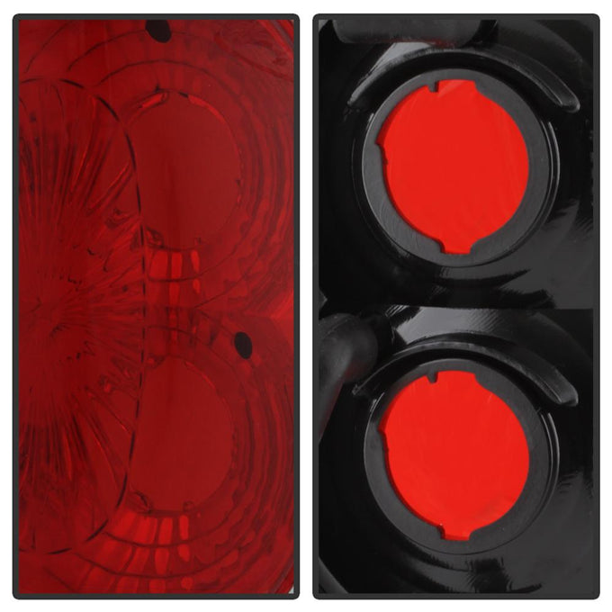 Chrome Euro Style Tail Lights <br>95-00 Toyota Tacoma