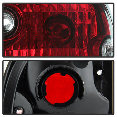 Red Clear LED Tail Lights <br>95-00 Toyota Tacoma