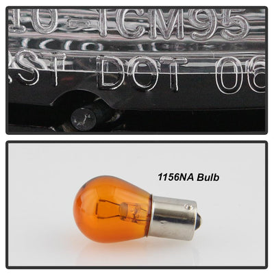 Red Clear LED Tail Lights <br>95-00 Toyota Tacoma