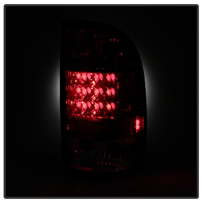 Red Clear LED Tail Lights <br>95-00 Toyota Tacoma