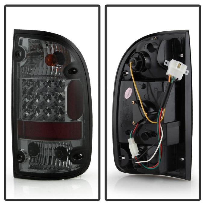 Smoke LED Tail Lights <br>95-00 Toyota Tacoma