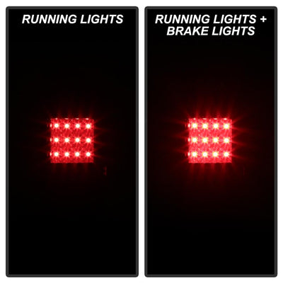 Smoke LED Tail Lights <br>95-00 Toyota Tacoma