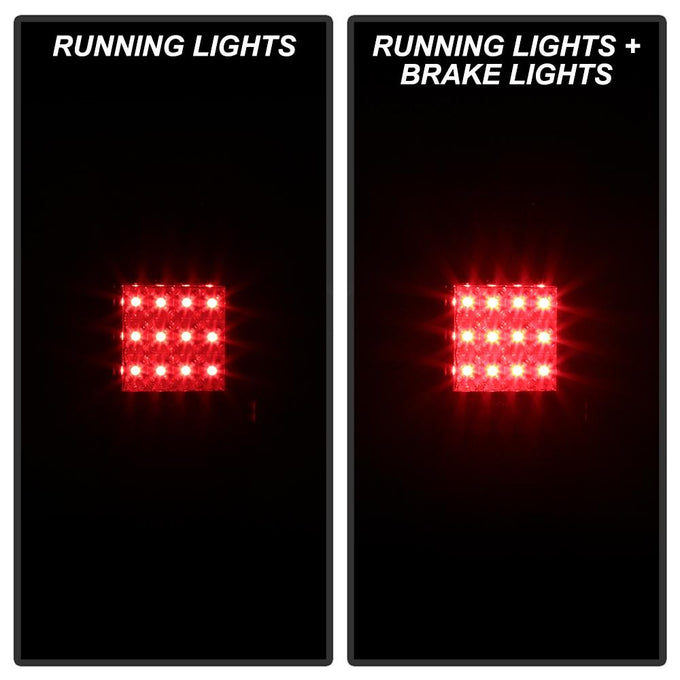 Smoke LED Tail Lights <br>95-00 Toyota Tacoma