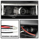 LED Halo Black Projector Headlights <br>02-04 Nissan Altima