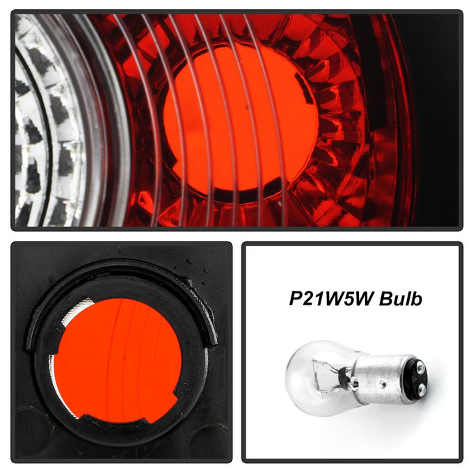 Black Euro Style Tail Lights <br>06-07 Volkswagen Golf