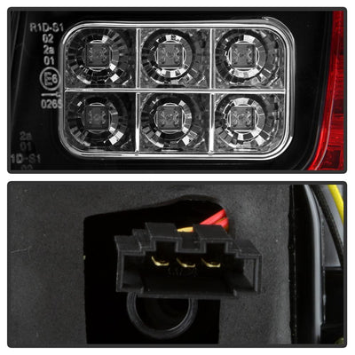 Black LED Tail Lights <br>10-13 Volkswagen GTI Golf 12-13 Volkswagen Golf R