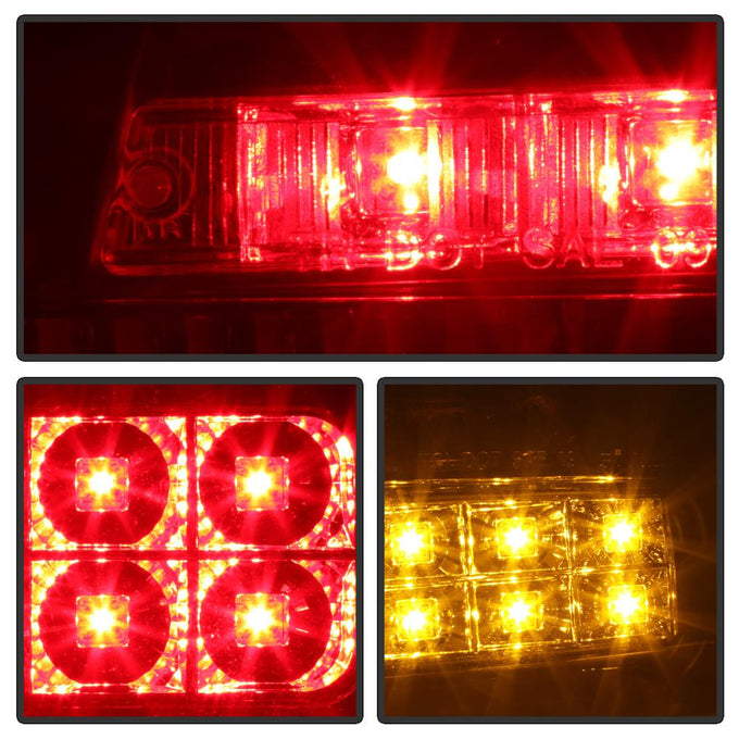 Black LED Tail Lights <br>10-13 Volkswagen GTI Golf 12-13 Volkswagen Golf R