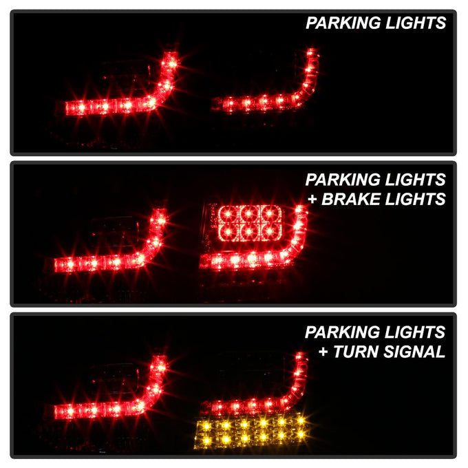 Black LED Tail Lights <br>10-13 Volkswagen GTI Golf 12-13 Volkswagen Golf R