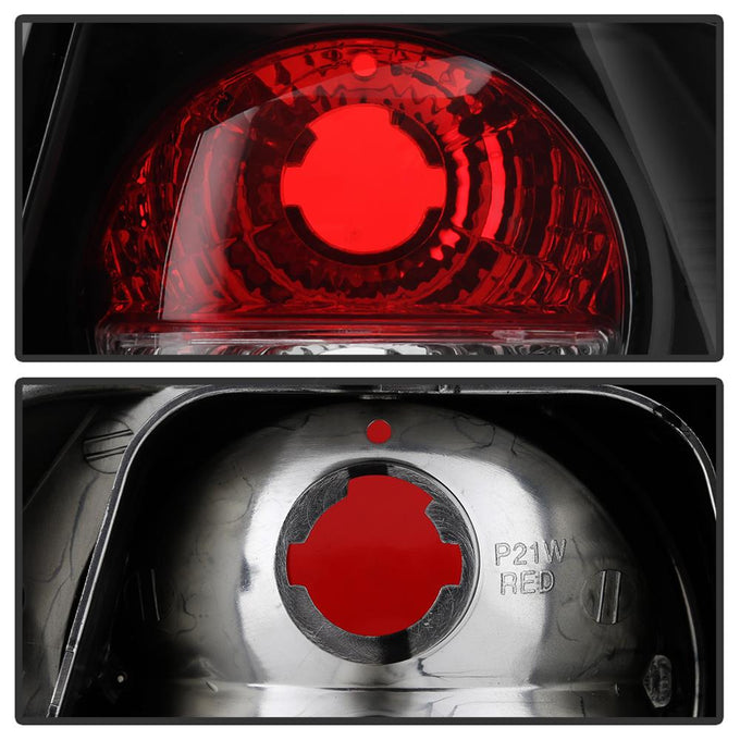 Black Euro Style Tail Lights <br>99-04 Volkswagen Jetta