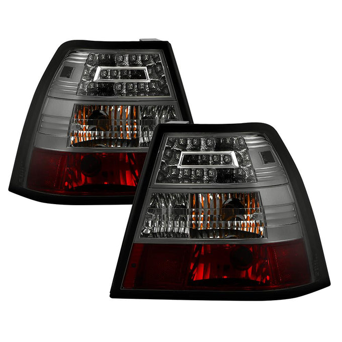 Smoke LED Tail Lights <br>99-04 Volkswagen Jetta