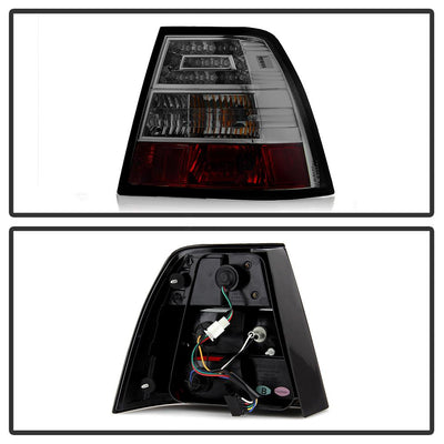 Smoke LED Tail Lights <br>99-04 Volkswagen Jetta