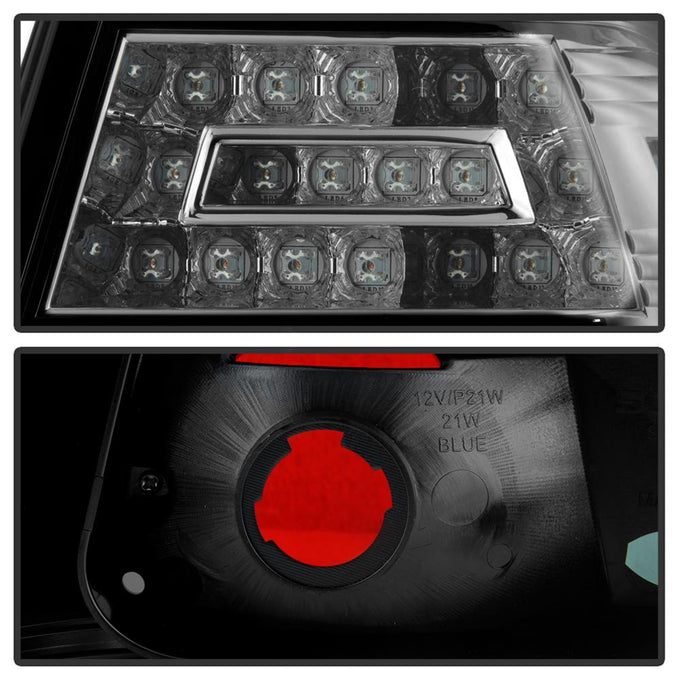 Smoke LED Tail Lights <br>99-04 Volkswagen Jetta