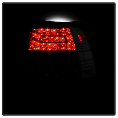Smoke LED Tail Lights <br>99-04 Volkswagen Jetta