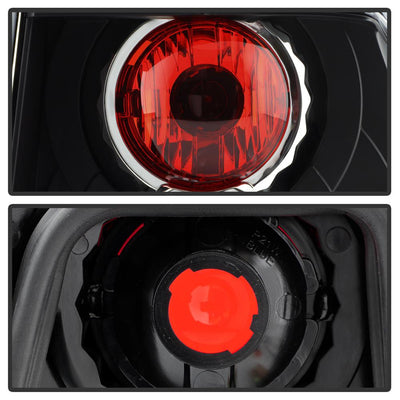 Black Euro Style Tail Lights <br>97-00 Volkswagen Passat