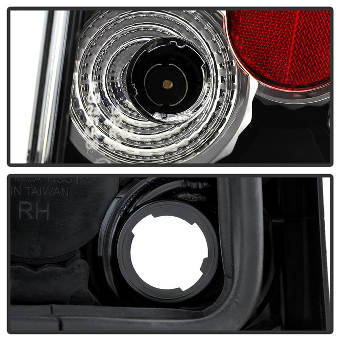 Black Euro Style Tail Lights <br>97-00 Volkswagen Passat