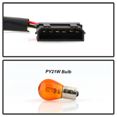 Black Euro Style Tail Lights <br>97-00 Volkswagen Passat