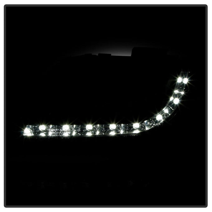 DRL Black Projector Headlights <br>06-08 Audi A3 A3 Quattro