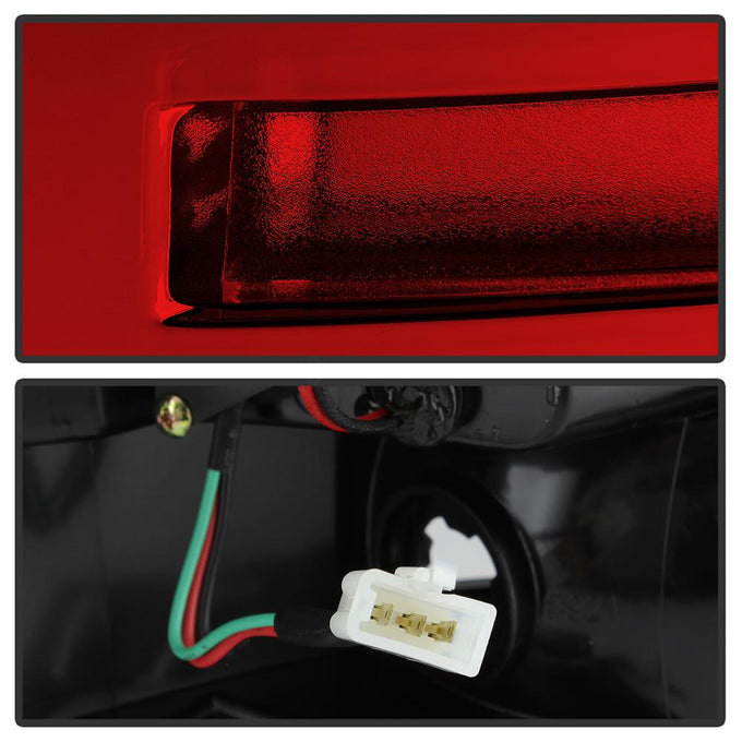 Red Clear LED Tail Lights <br>09-14 Ford F-150