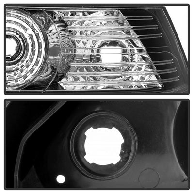 Black LED Tail Lights <br>04-05 Honda Civic