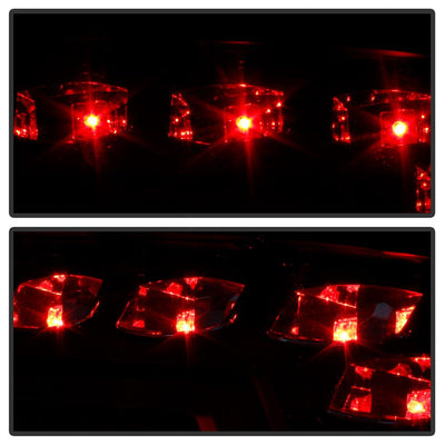 Black LED Tail Lights <br>08-09 Pontiac G8
