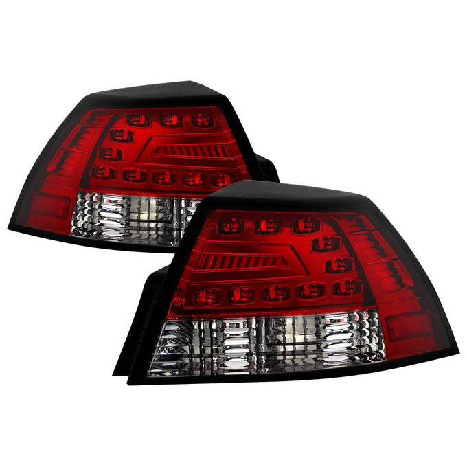Red Clear LED Tail Lights <br>08-09 Pontiac G8