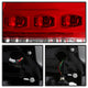 Red Clear LED Tail Lights <br>08-09 Pontiac G8