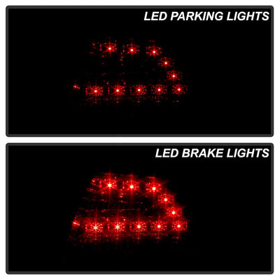 Red Clear LED Tail Lights <br>08-09 Pontiac G8