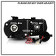 LED Halo Chrome Projector Headlights <br>94-97 Acura Integra