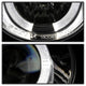 LED Halo Chrome Projector Headlights <br>94-97 Acura Integra