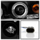 LED Halo Black Projector Headlights <br>00 BMW 323Ci 328Ci 01-03 BMW 325Ci 330Ci 01-06 BMW M3
