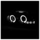 LED Halo Black Projector Headlights <br>00 BMW 323Ci 328Ci 01-03 BMW 325Ci 330Ci 01-06 BMW M3