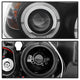LED Halo Black Eyebrow Bulb Projector Headlights <br>06-08 BMW 3-Series