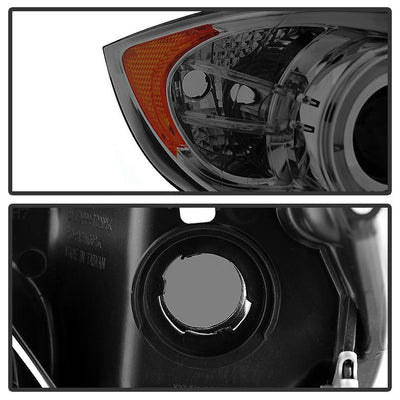 LED Halo Smoke Eyebrow Bulb Projector Headlights <br>06-08 BMW 3-Series