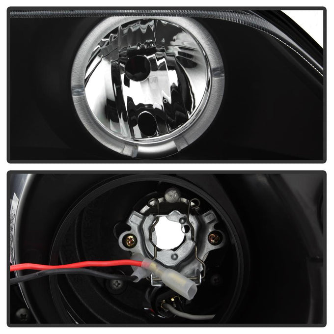 LED Halo Black Projector Headlights <br>96-02 BMW Z3