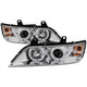LED Halo Chrome Projector Headlights <br>96-02 BMW Z3