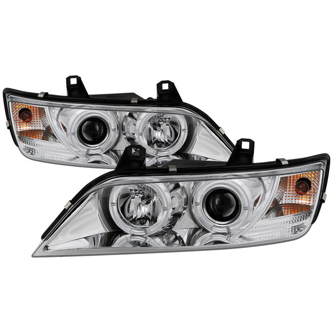LED Halo Chrome Projector Headlights <br>96-02 BMW Z3