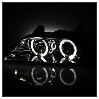 LED Halo Chrome Projector Headlights <br>96-02 BMW Z3