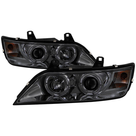 LED Halo Smoke Projector Headlights <br>96-02 BMW Z3