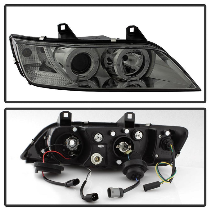 LED Halo Smoke Projector Headlights <br>96-02 BMW Z3