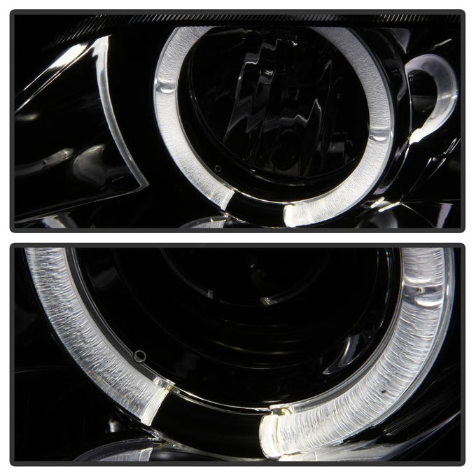 LED Halo Smoke Projector Headlights <br>96-02 BMW Z3