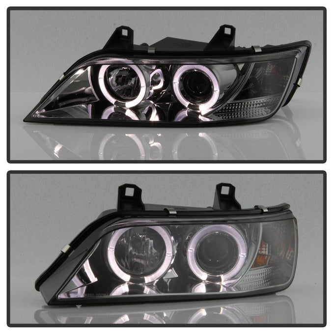 LED Halo Smoke Projector Headlights <br>96-02 BMW Z3