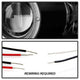 LED Halo Black Projector Headlights <br>95-05 Chevrolet Astro 95-05 GMC Safari
