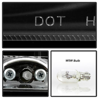 LED Halo Black Projector Headlights <br>95-05 Chevrolet Astro 95-05 GMC Safari