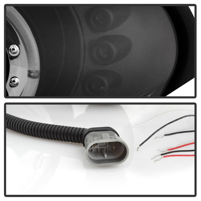 LED Halo Black Projector Headlights <br>98-02 Chevrolet Camaro