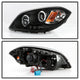 LED Halo Black Projector Headlights <br>99-06 GMC Sierra 1500-3500, Yukon