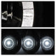 LED Halo Black Projector Headlights <br>99-06 GMC Sierra 1500-3500, Yukon, 2007 Classic
