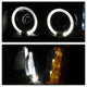 LED Halo Black Projector Headlights <br>02-06 Chevy Avalanche, Silverado 1500