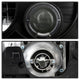 LED Halo Black Projector Headlights <br>98-05 Chevrolet Blazer 98-04 Chevrolet S10