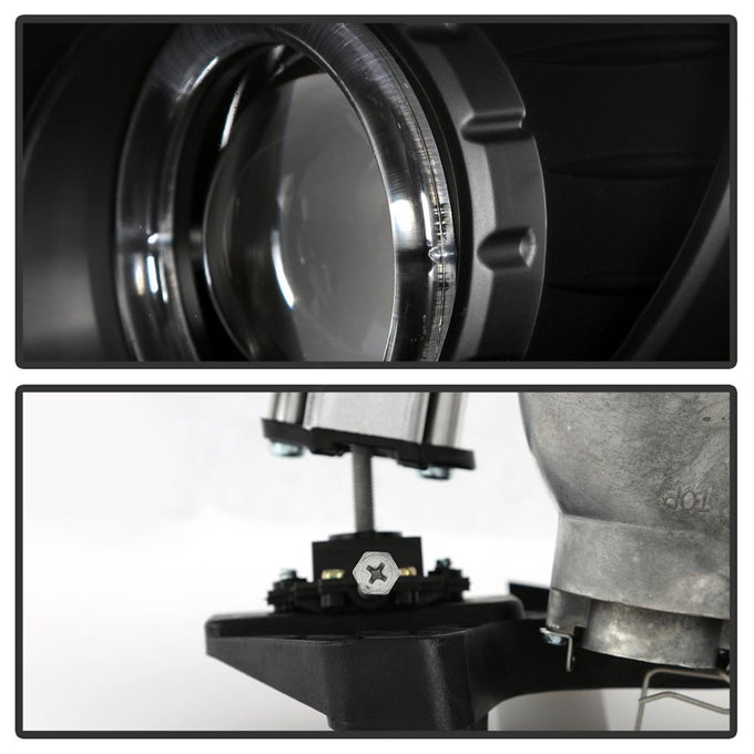 LED Halo Black Projector Headlights <br>98-05 Chevrolet Blazer 98-04 Chevrolet S10